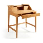 Knowle Compact Pull Out Oak Desk v2